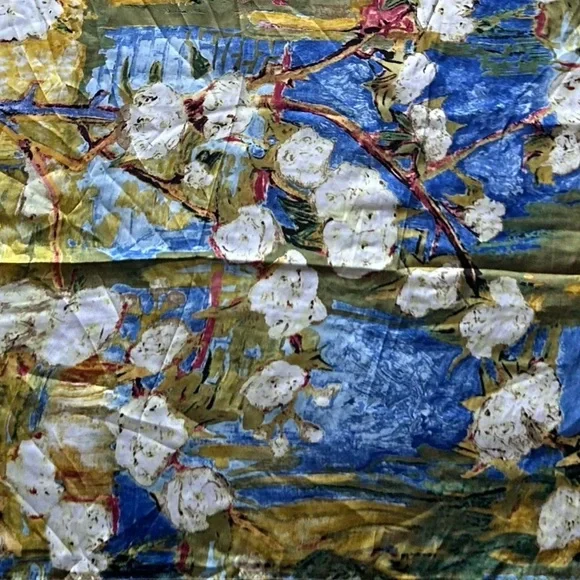 Nwt Scarf Womens Fashion Printed Elegant Lengthened Wrap Soft Shawl All Season - Picture 6 of 7